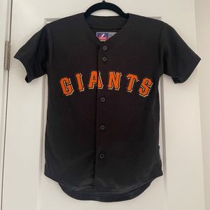 Youth Giants Baseball Jersey Size S